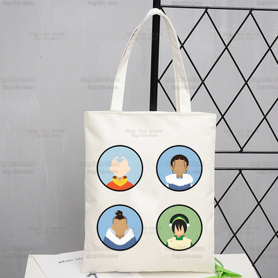 Avatar The Last Airbender Shopping Bag Trgovina torbica Bolsas De Tela Tote Bolsa Nomad Cartoon Tribe Shopping Bag Torbica od jute