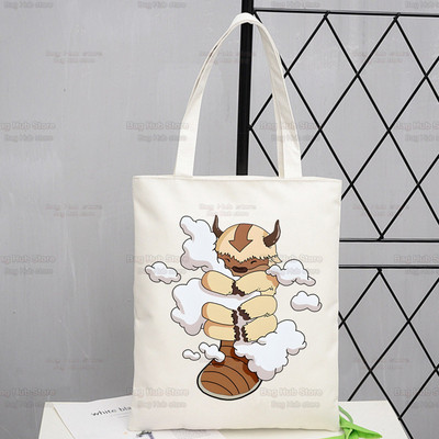 Avatar The Last Airbender Shopping Bag Trgovina torbica Bolsas De Tela Tote Bolsa Nomad Cartoon Tribe Shopping Bag Torbica od jute