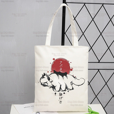Avatar The Last Airbender Shopping Bag Trgovina torbica Bolsas De Tela Tote Bolsa Nomad Cartoon Tribe Shopping Bag Torbica od jute