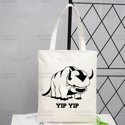 Avatar The Last Airbender Shopping Bag Trgovina torbica Bolsas De Tela Tote Bolsa Nomad Cartoon Tribe Shopping Bag Torbica od jute