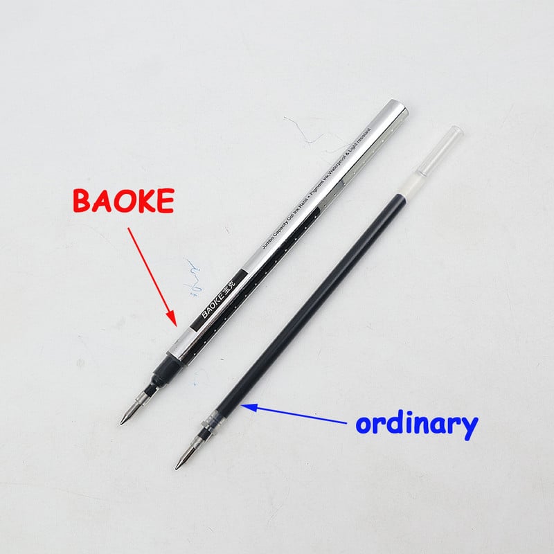 Geelpliiats 0,5–0,7–1,0 mm otsaga pastapliiats, suure mahutavusega, suure tindiga kirjutamine ülisujuv signatuurpliiats kontori- ja koolitarbed