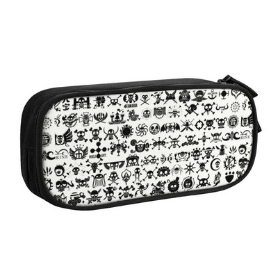 Monkey D. Luffy Smile pernice za dječake, djevojčice, jednodijelne kutije za olovke, torba, školski pribor, velikog kapaciteta