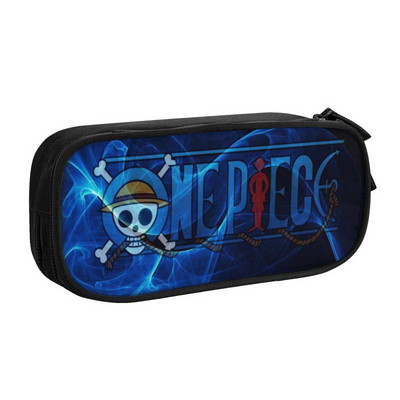 Monkey D. Luffy Smile pernice za dječake, djevojčice, jednodijelne kutije za olovke, torba, školski pribor, velikog kapaciteta