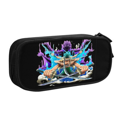 Monkey D. Luffy Smile pernice za dječake, djevojčice, jednodijelne kutije za olovke, torba, školski pribor, velikog kapaciteta