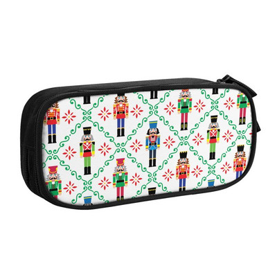 Kawaii Cartoon Toy Soldier Christmas Orašar Pernice za djevojčice Dječaci Torbica za olovke velikog kapaciteta Školski pribor