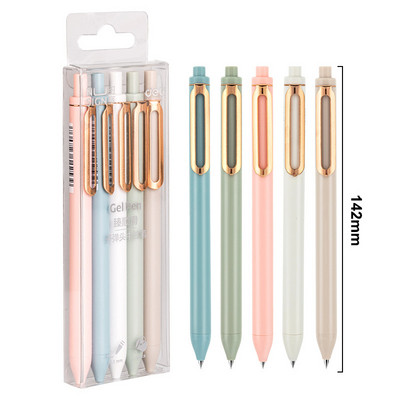 Deli 5/20 komada gel olovke na uvlačenje 0,5 mm punjenje tinte crno plavo crveno stacionarno za djecu školski uredski pribor set olovaka