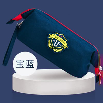 Δημιουργική καμβάς μολυβοθήκη μεγάλης χωρητικότητας, θήκη στυλό Noble School Style Φορητή τσάντα μολυβιών Μολύβια Θήκη για χαρτικά