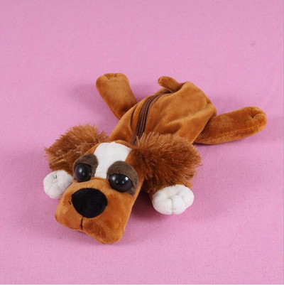 Χονδρική 2 τεμ* Kawaii Cartoon βελούδινη μολυβοθήκη για ζώα Χαριτωμένη τσάντα στυλό Σχολικά είδη Δώρο για παιδιά