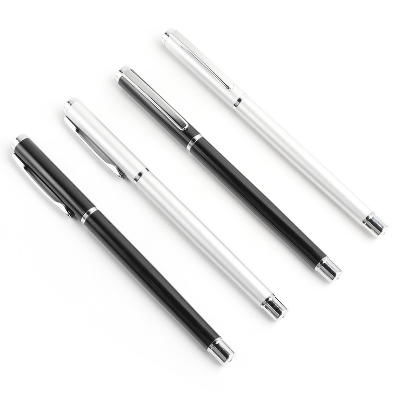 2+50kom/komplet Metalna gel olovka s punjenjem gel tinte Muškarci Žene Poslovne pisaće olovke s potpisom za uredske školske papire