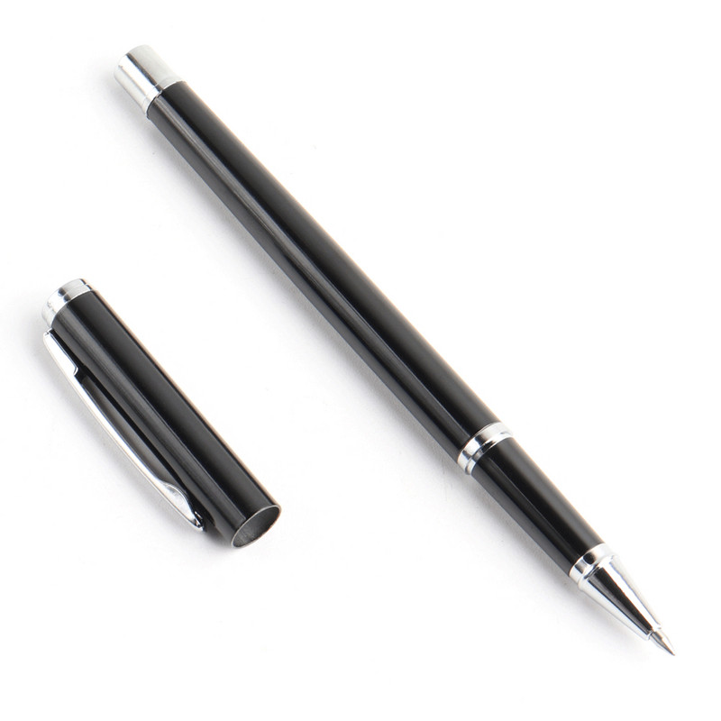 2+50kom/komplet Metalna gel olovka s punjenjem gel tinte Muškarci Žene Poslovne pisaće olovke s potpisom za uredske školske papire