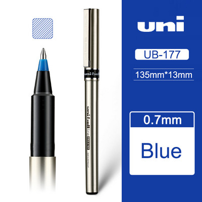 Japan Uni Uni-Ball Fine Deluxe UB-177 0,7 mm Gen Ink Pen Rollerball Pen vodootporna crna/plava/crvena boja tinte