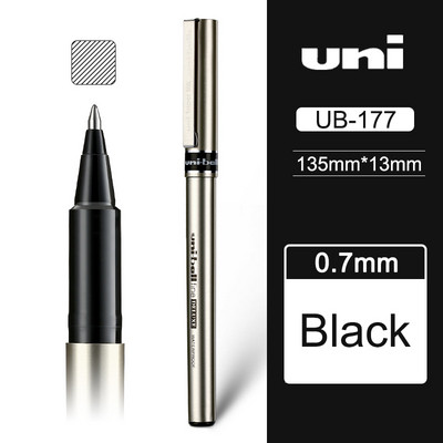 Japan Uni Uni-Ball Fine Deluxe UB-177 0,7 mm Gen Ink Pen Rollerball Pen vodootporna crna/plava/crvena boja tinte