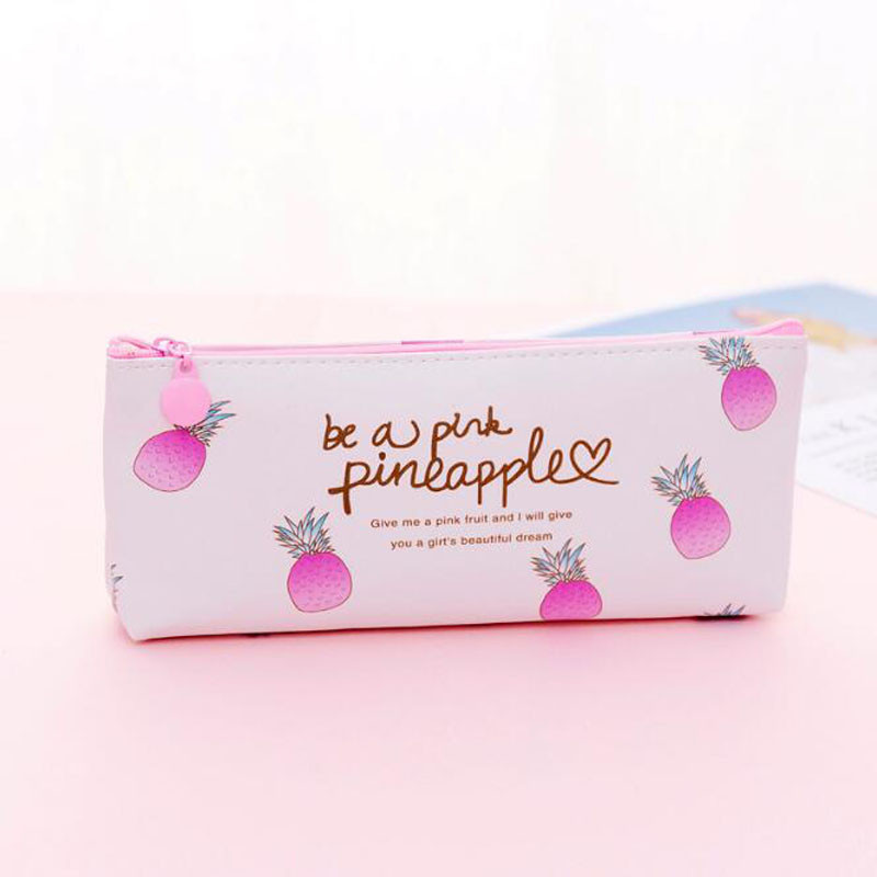 Tolltartó Kawaii PU Cortex tolltartó Iskolai tolltáskák gyerekeknek Nagy kapacitású ceruza tolltartó iskolai írószer kellékek