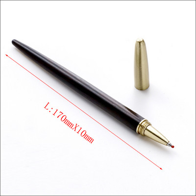 Drvena kemijska olovka Roler olovke Ružičasto zlato Metalna olovka za pisanje Pokloni Ured Škola