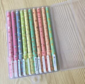 10 kom/set slatke Kawaii gel olovke u boji Zvjezdano nebo Školski uredski pribor kreativna veleprodaja slatka lijepa lijepa