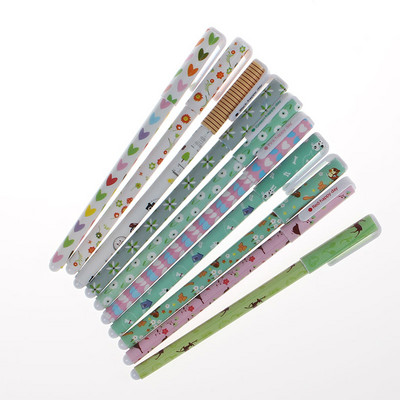 10 kom/set slatke Kawaii gel olovke u boji Zvjezdano nebo Školski uredski pribor kreativna veleprodaja slatka lijepa lijepa