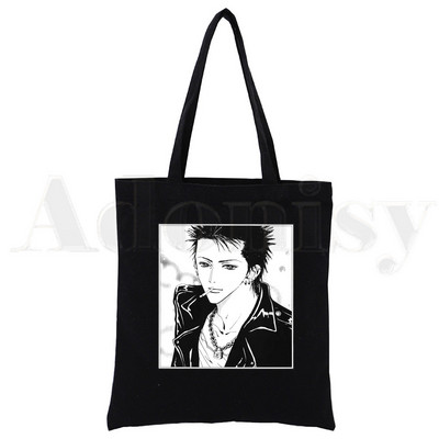 Hot JapanAnime Nana Osak Kawaii Ren Honjo Manga Lielas ietilpības glabāšanas rokassomiņa Plecu soma Tote Atkārtoti lietojama studentu grāmatu soma