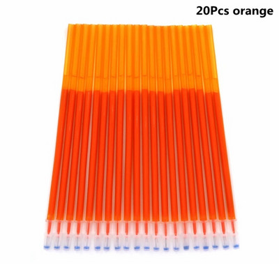 10/12/20 buc./lot Set de stilouri de reîncărcare ștergebile de culoare, 0,5 mm, tijă de stilou și lavabil, ștergabilă pentru mâner, rechizite școlare de birou, papetărie