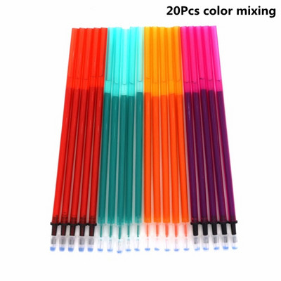 10/12/20 buc./lot Set de stilouri de reîncărcare ștergebile de culoare, 0,5 mm, tijă de stilou și lavabil, ștergabilă pentru mâner, rechizite școlare de birou, papetărie