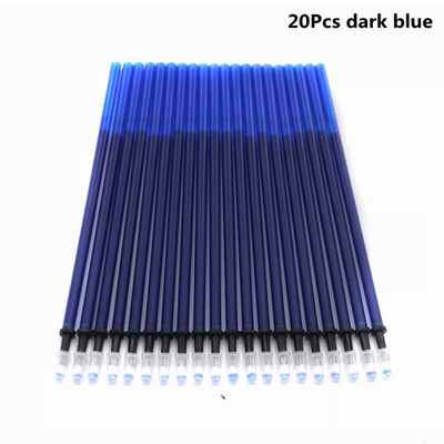 10/12/20 buc./lot Set de stilouri de reîncărcare ștergebile de culoare, 0,5 mm, tijă de stilou și lavabil, ștergabilă pentru mâner, rechizite școlare de birou, papetărie