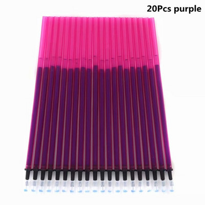 10/12/20 buc./lot Set de stilouri de reîncărcare ștergebile de culoare, 0,5 mm, tijă de stilou și lavabil, ștergabilă pentru mâner, rechizite școlare de birou, papetărie