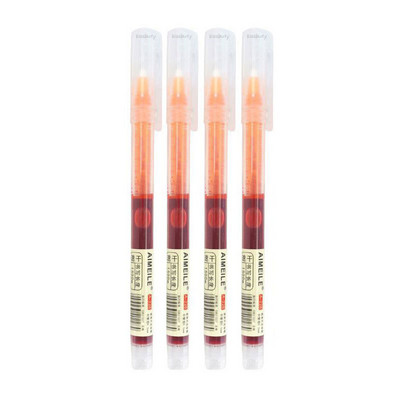 Roler olovka s brzim sušenjem u 8 boja Ravna gel olovka s tekućom tintom 0,5 mm Šareni školski uredski pribor Japanske olovke u stilu MUJI