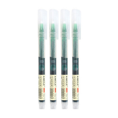 Roler olovka s brzim sušenjem u 8 boja Ravna gel olovka s tekućom tintom 0,5 mm Šareni školski uredski pribor Japanske olovke u stilu MUJI