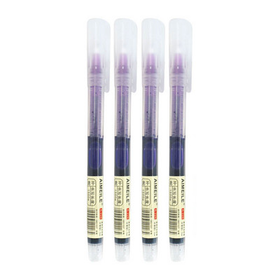 Roler olovka s brzim sušenjem u 8 boja Ravna gel olovka s tekućom tintom 0,5 mm Šareni školski uredski pribor Japanske olovke u stilu MUJI