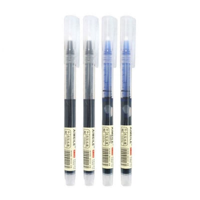 Roler olovka s brzim sušenjem u 8 boja Ravna gel olovka s tekućom tintom 0,5 mm Šareni školski uredski pribor Japanske olovke u stilu MUJI