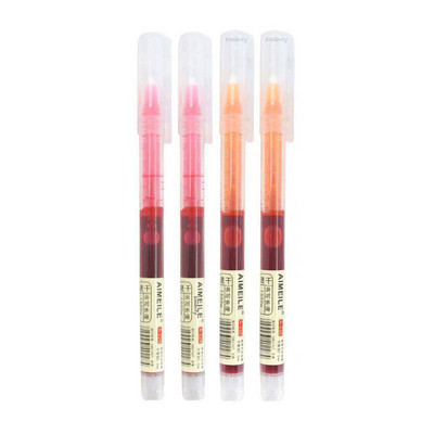 Roler olovka s brzim sušenjem u 8 boja Ravna gel olovka s tekućom tintom 0,5 mm Šareni školski uredski pribor Japanske olovke u stilu MUJI