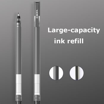 BEIFA Super Durable Writing Sign Pen Mi Pen 0,5 mm Signing Pens Smooth Switzerland MIKRON Refill Япония MIKUNI Printing ink