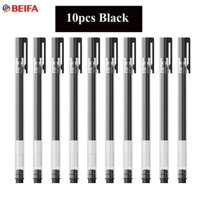 BEIFA Pix pentru semne de scriere super durabil Mi Pen 0,5 mm Pixuri pentru semnare Smooth Switzerland MIKRON Reumple Japonia MIKUNI cerneală de imprimare