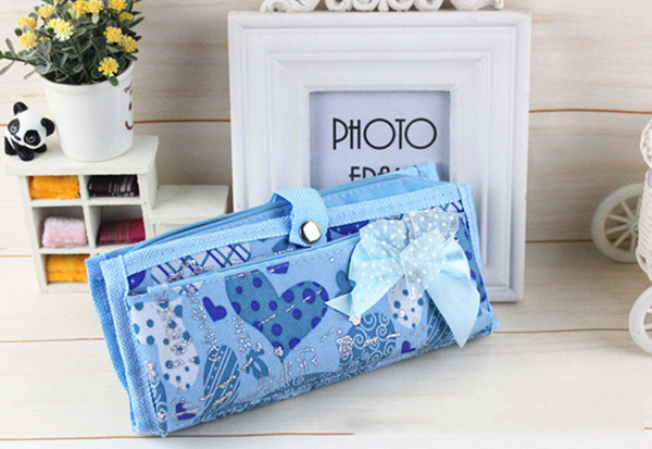 Kawaii Bow-Knot Girl Husă de creion de mare capacitate Geantă de pix de școală multifuncțională Papetărie drăguță Rechizite școlare