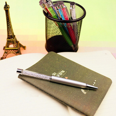 kemijska olovka s dijamantnom olovkom u 4 boje s kristalnom kemijskom olovkom za uredske kemijske kemijske olovke za uredski školski promotivni dar