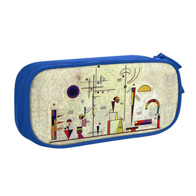Wassily Kandinsky zīmuļu futrāļi zēniem Gilrs liela uzglabāšana Abstract Art pildspalvu maisiņu kastīte skolas piederumi