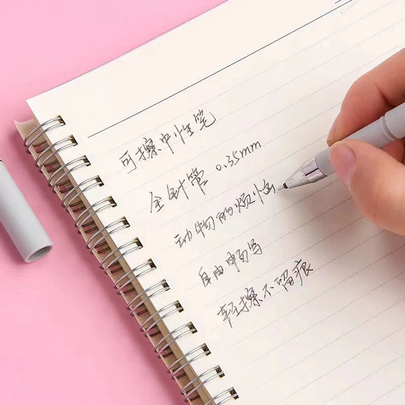 37/57 vnt./rinkinys 0,5 mm Nutrinami gelio rašikliai Gyvūnai Panda Nutrinami Tušinukai Užpildai Strypai Plaunama rankena Mokykliniai biuro reikmenys Kanceliarinės prekės