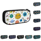 Svemirska raketa Planet Pernica za djevojčicu i dječaka Velika pohrana Svemir Vanzemaljski astronaut Svemirski brod Torba za olovke Školski pribor