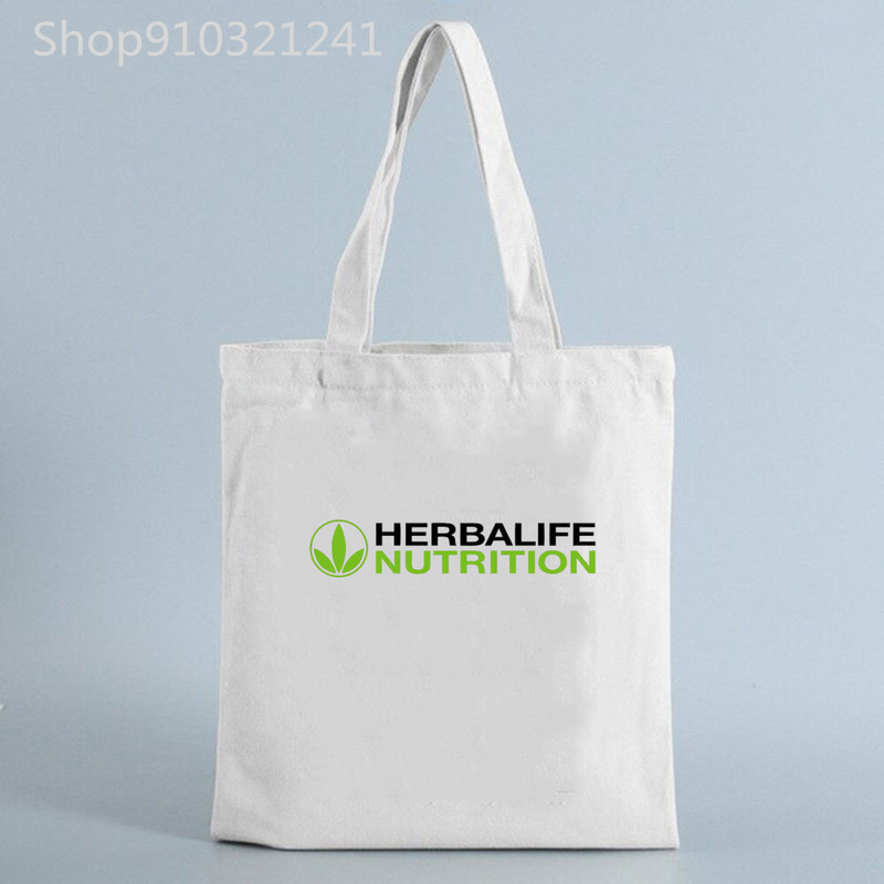 Wake Shake Herbalife Maitinimo krepšiai Pirkiniai Laiškai Rankinės Spausdinti Moteriški drobiniai Krepšiai Mados Pirkėjų Krepšys Nešiojami krepšiai Pečių krepšiai