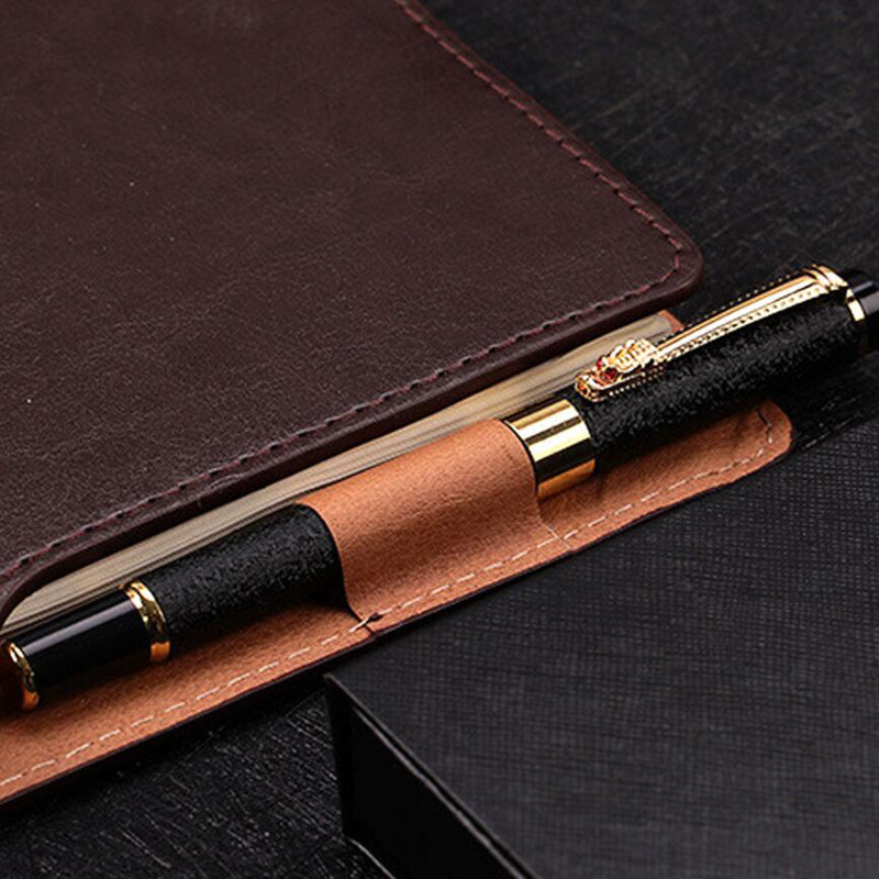 Jaunums Dragon Crystal Pilna metāla rullīšu lodīšu pildspalva Biroja biznesa vīriešu rakstīšanas pildspalva Pērciet 2 Sūtīt dāvanu