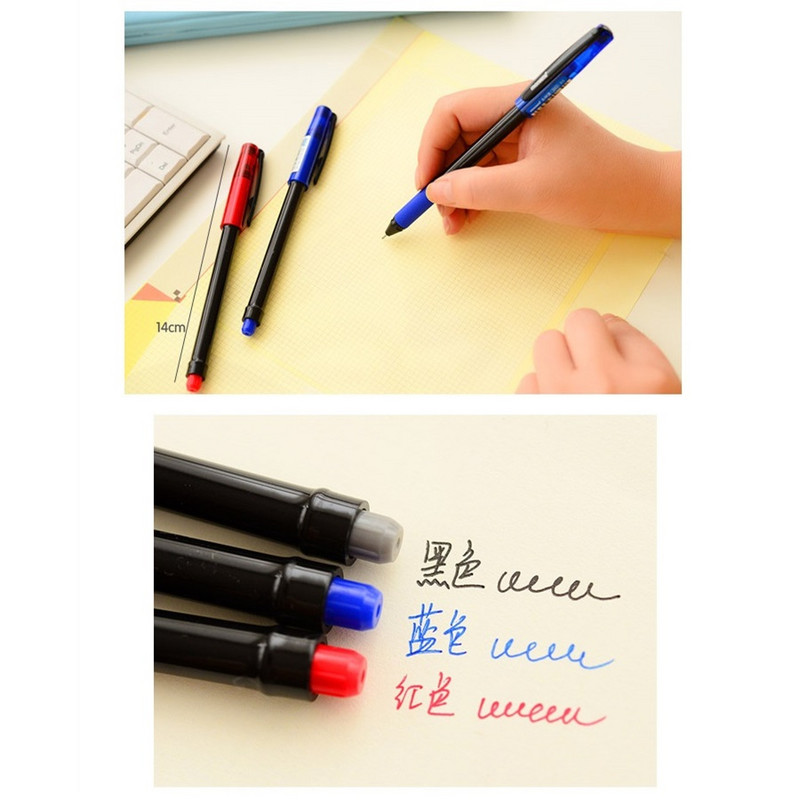 6 komada Monami super gel kemijska olovka 0,5 mm crna plava crvena boja pisanja potpisa Uredski školski pribor A6208