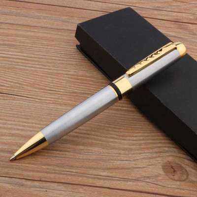 Visokokvalitetna METALNA 250 KEMIJSKA OLOVKA ZLATNA KEMIJSKA OLOVKA od nehrđajućeg čelika NOVO Uredski pribor Tintne olovke