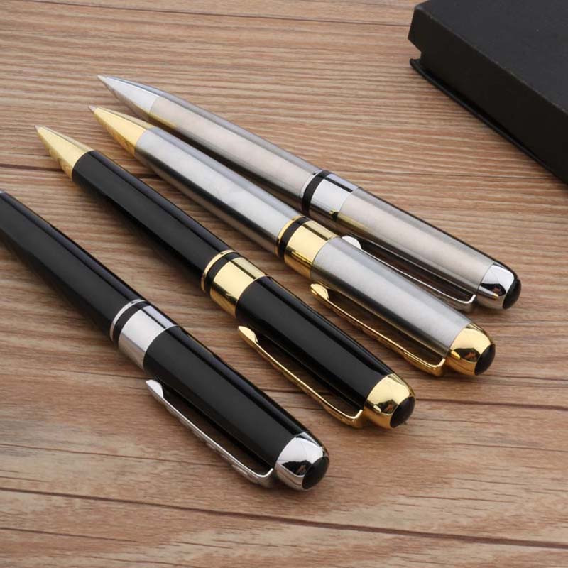 Visokokvalitetna METALNA 250 KEMIJSKA OLOVKA ZLATNA KEMIJSKA OLOVKA od nehrđajućeg čelika NOVO Uredski pribor Tintne olovke