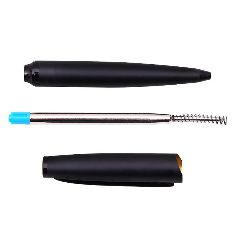 Luksuzna metalna kemijska olovka 706, mat crna, uredski pribor za studente