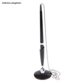 1kom crna metalna užad za stol, kemijska olovka, olovka s potpisom Learn Office, školski pribor