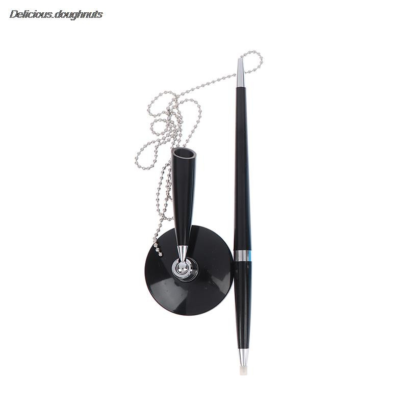 1kom crna metalna užad za stol, kemijska olovka, olovka s potpisom Learn Office, školski pribor