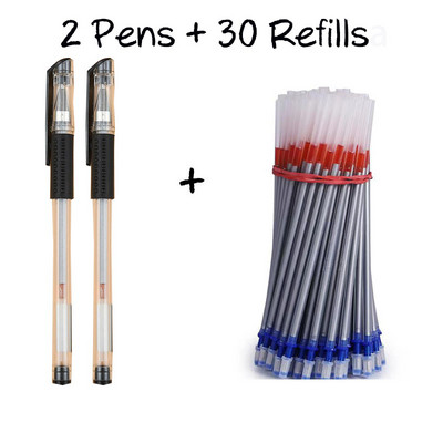 32Pcs/Set Markeri za tkanine koji nestaju na visokoj temperaturi Dodatna šipka s kućištem za olovke Drška za krojačke tkanine Šivanje od PU kože