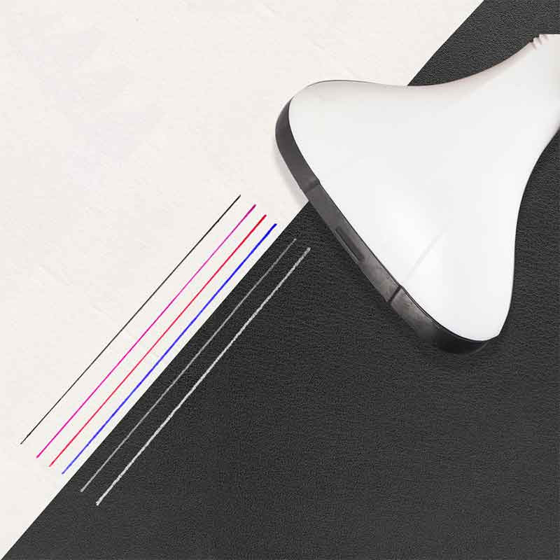 32Pcs/Set Markeri za tkanine koji nestaju na visokoj temperaturi Dodatna šipka s kućištem za olovke Drška za krojačke tkanine Šivanje od PU kože