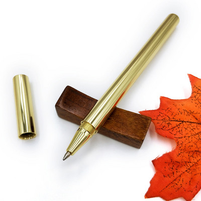 Yushun visokokvalitetne luksuzne kemijske olovke s potpisom od čistog mesinga i bakra za pisaći ured