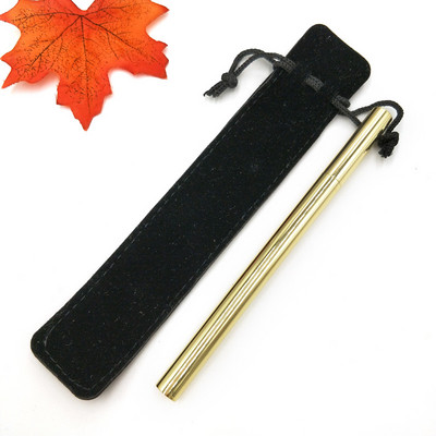 Yushun visokokvalitetne luksuzne kemijske olovke s potpisom od čistog mesinga i bakra za pisaći ured