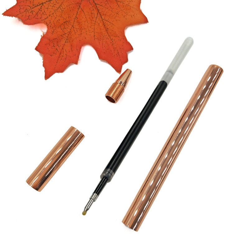 Yushun visokokvalitetne luksuzne kemijske olovke s potpisom od čistog mesinga i bakra za pisaći ured